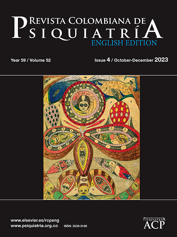 Go to journal home page - Revista Colombiana de Psiquiatría (English ed.)